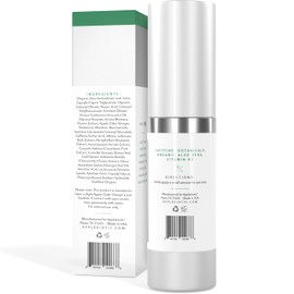 Apple Cider Vinegar Eye Cream with Vitamin B3, Caffeine, Cucumber Extract to Reduce Puffiness, Eye Bags and Dark Circles, Cream For All Skin Types, (0.5 oz) Packaging May Vary