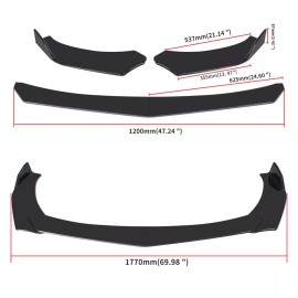 CNPAPC For Toyota Corolla Front Bumper Spoiler Body Kit /Side Skirt /Rear Lip/Strut Rod