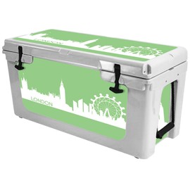 MightySkins (Cooler Not Included) Skin Compatible with RTIC 65 Cooler (2017 Model) - London | Protective, Durable, and Unique Vinyl Decal wrap Cover | Easy to Apply | Made in The USA