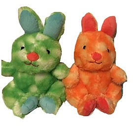Weighted stuffed animal, bunny, 2 lbs plush - washable rabbit, various colors
