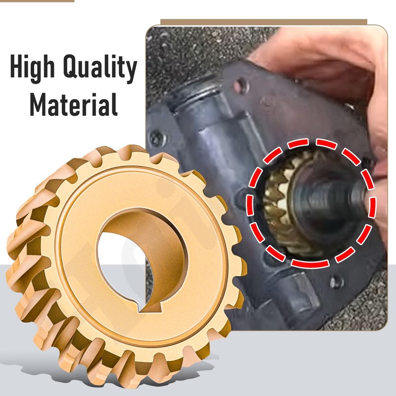 Worm Gear 20T 917-04861 Compatible with MTD Cub Cadet Craftsman
