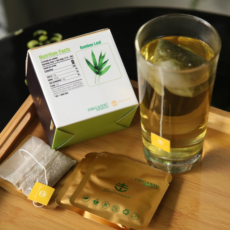 Soilmount Bamboo Leaf Tea - 100% Organic Pure Natural Bamboo