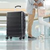 TREATLIFE HOME Compact Expandable Hard Sided Suitcase with 360° Rotating