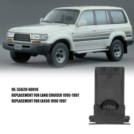 KIMISS Retractable Cup Holder 55620‑60010, Center Console Dashboard Cup Holder Retractable for Land Cruiser 1995‑1997 / for LX450 1996-1997