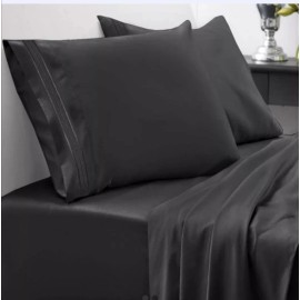 2000 Hilos Juego De Sábanas 2000 Hilos Queen Size Tacto Piel De Durazno