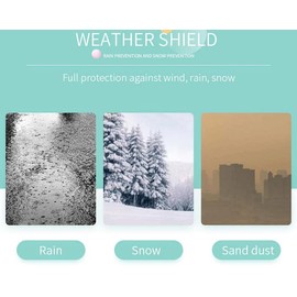 Universal Stroller Rain Cover for Pushchair Buggy Pram, Water Proof, dust and Weather Protection