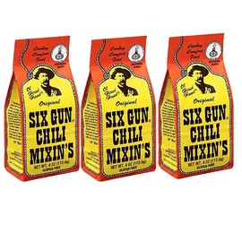 Six Gun Original Chili Mixin's 4 oz each (3 Items Per Order, not per case)