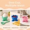20PCS Egg Cups Set, Boiled Egg Holders Breakfast Table