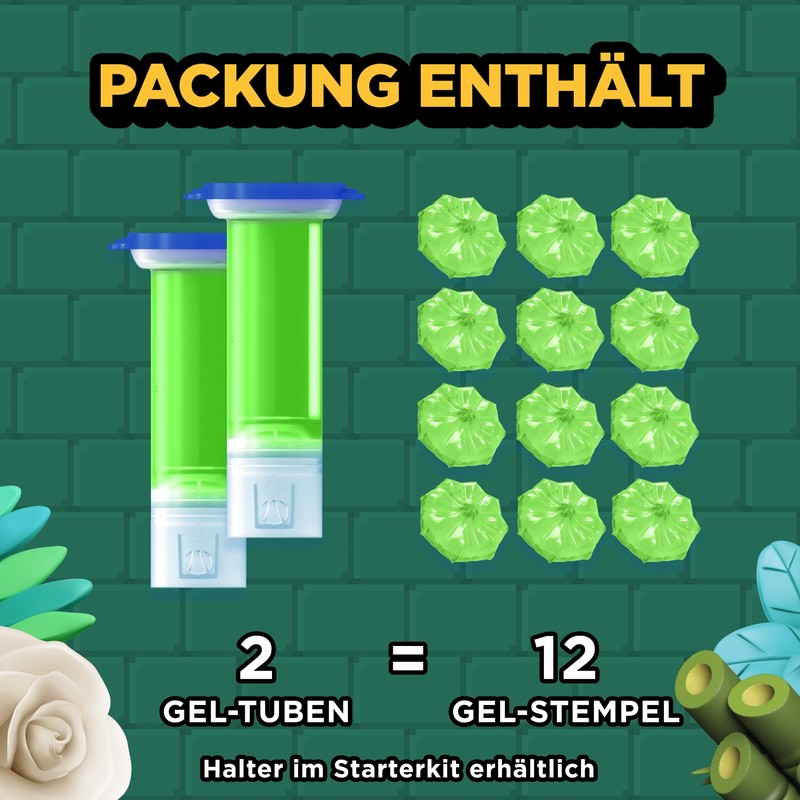 Toilet Duck Fresh Seal Refill Garden Escape Pack of 2