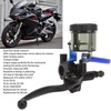 7/8in 22mm Brake Master Cylinder Lever with Dual Hydraulic Reservoir