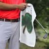 Style In Print Golf Towel Irish Shamrock Holidays B and