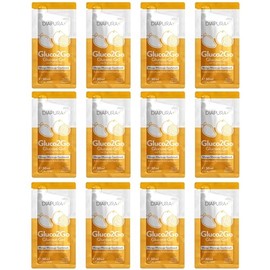 Gluco2Go Glucose-Gel, Mango-Maracuja | Made in Germany | 12x30 ml | Exakt 15 g Glucose bei Unterzuckerung (Hypoglykämie), nach der 15:15-Regel, vegan, fruktosefrei, praktisch für unterwegs