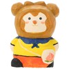 Tofficu Unique Monkey Figurine Wooden Decor Ornament for Monkey Decor