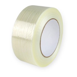 FindTape General-Purpose Filament Strapping Tape (MF110): 3/8 in. x 60 yds. (Clear)