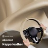 Steering Wheel Cover Men Leather Car Steering Wheel Accessories Thin