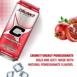 CRUNK!!! Energy Pomegranate 16oz 24pack