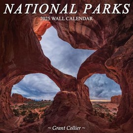 National Parks 2025 Wall Calendar (12"x12")