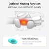 FIT KING Cordless Hand Massager with Compression & Heating, Fingers