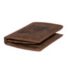 Greenburry Vintage 1701-Wild Boar-25 Leather Wallet for Men and Women