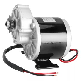 Unbranded Gear Reduction Electric Brush Motor 36v 350W for Bicycle E-Scooter Go kart Trike