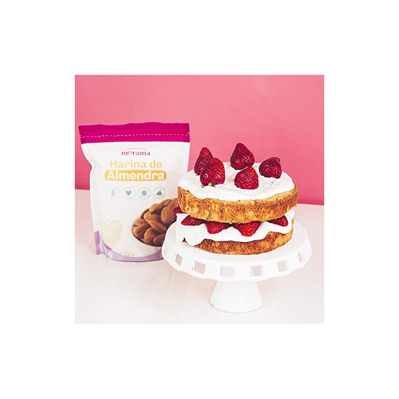 Morama Harina de almendra vegana ideal para dietas KETO y
