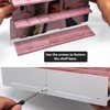 AUFGELD Display Shelf Compatible with Funko Bitty, Organizing Racks for