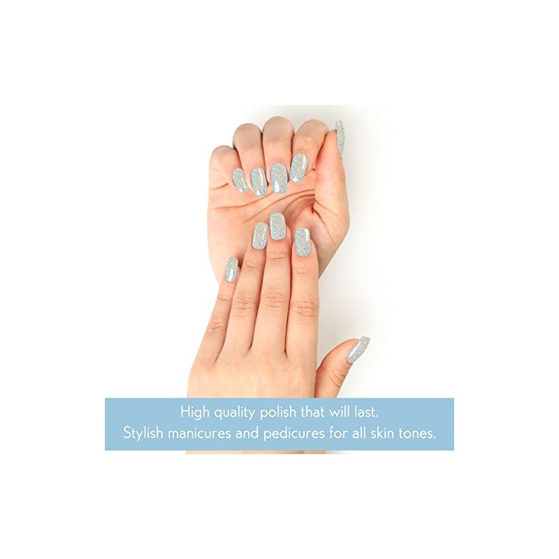 Color Club Halographic Tones Esmalte de uñas, multicolor, arpa en