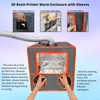 Resin 3D Printer Enclosure with Ventilation for Resin 3D Printing,