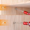 Hakkin 20pcs Ball End Allen Key Set 1/4” Hex Shank