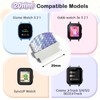 3 pcs Quickfit-20mm Watch-Bands Compatible with Cosmo JrTrack 5/4/3/2 SE/2/JrTrack/Gabb
