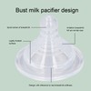 4pcs Infant Bottle Nipples Bust Feeling Replacement Silicone Nipple Round