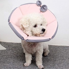 Komii Elizabeth Collar for Dogs and Cats, Extra Large, Lightweight, Fabric, Soft, Waterproof, Durable, Wound Protection, Licking Prevention, Scratch Prevention, Adjustable, Suitable for Small, Medium