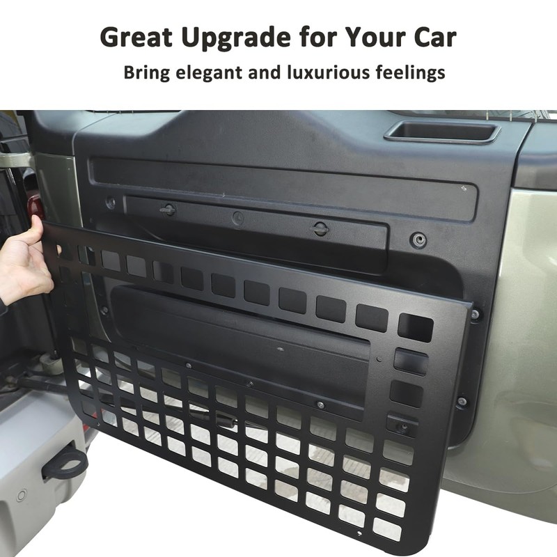 Car Trunk Storage Basket Organizer Side Cargo Rack Modular Compatible