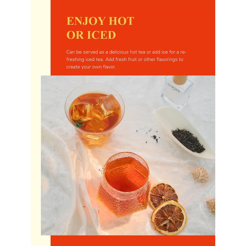 GLDNT Organic Lapsang Souchong Tea, Chinese Smoked Organic Black Tea