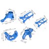 RC Car Upgrade Kit Portable RC Car Aluminum Alloy Upgrade