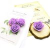 D-Seven Artificial Flowers 100PCS 3CM Mini Fake Roses for DIY