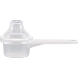 NoBrand Plastic Measuring Scoop with Funnel (6.5 cc | 1 1/3 Teaspoon | 6.5 mL) Measuring