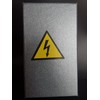2x1.746 inch 100PCS High Voltage Warning Labels Caution Risk Shock