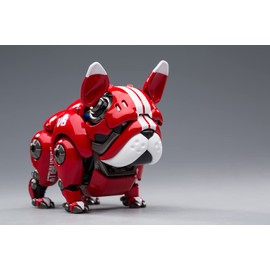HWJ RAMBLER Mecha Bulldog Red Non-Scale PVC & ABS Painted Action Figure