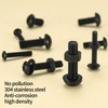 Pack of 780 Allen Screws and Nuts and Washers M3