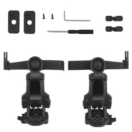 Taktischer Helmschienen Headset Adapter Aufhängung Kopfhörer Halterung drehbar Jagd Headset Basis für Ops Core Arc Team Wendy M-LOK Schiene