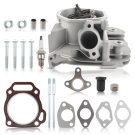 AUTOKAY Assembled Cylinder Head Rockers Valves Springs Kit fit for Honda GX390 GX340 11HP 13HP Engine