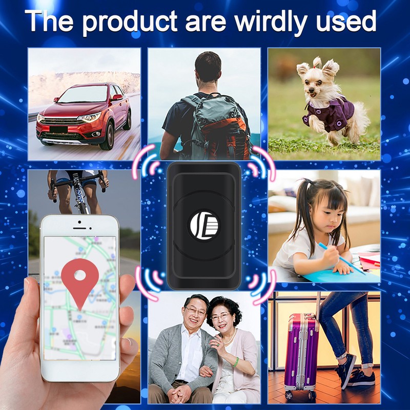 GPS Locator Portable Mini Long Standby Time Low Battery Alarm