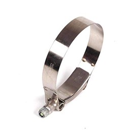 Generic 4PCS 1-1/4" 41mm - 46mm Stainless Steel T-Bolt Clamps Turbo Intake Intercooler Clamp (4Pcs 1.25inch)