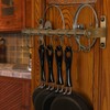 Dseap Pot Rack - Pots and Pans Hanging Rack Rail