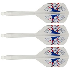 CONDOR AXE THE BULL Small Large Clear James Bailey Condor Axe The Bull James Bailey Player Model Darts Flight