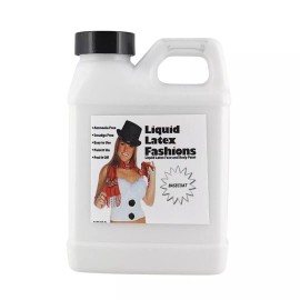 Liquid Latex Basecoat Foundation 8 Fl Oz - Face and Body Paint, Liquid Latex Primer