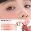 Judydoll 2 in 1 Blush Highlight Palette, Powder& Cream, Sweet,