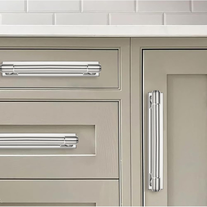 khtumeware 5 Pack 3 Inch(76 mm) Center to Center Polished