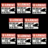 Video Doorbell Camera Warning Stickers For Home Windows Glass School